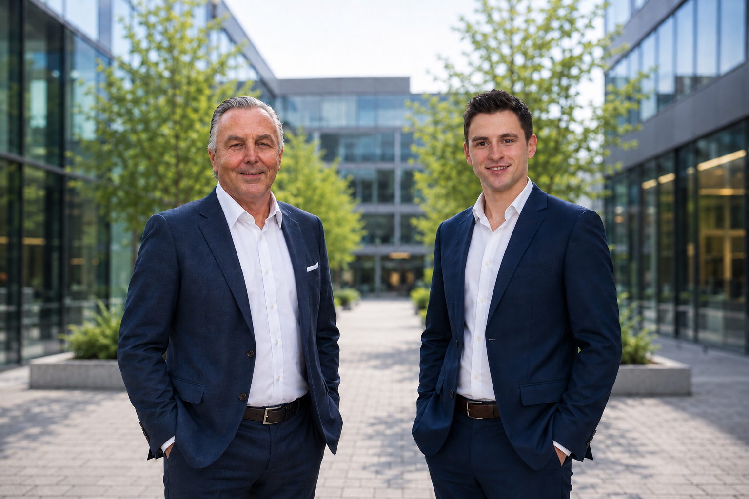 Manfred Herbold und Fabio Herbold, geschäftsführende Gesellschafter der Herbold Projekt & Consulting GmbH