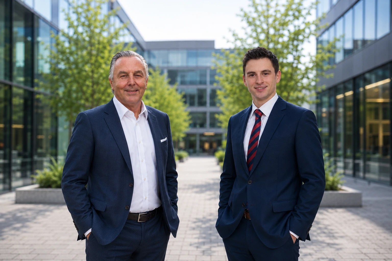 Manfred Herbold und Fabio Herbold, geschäftsführende Gesellschafter der Herbold Projekt & Consulting GmbH