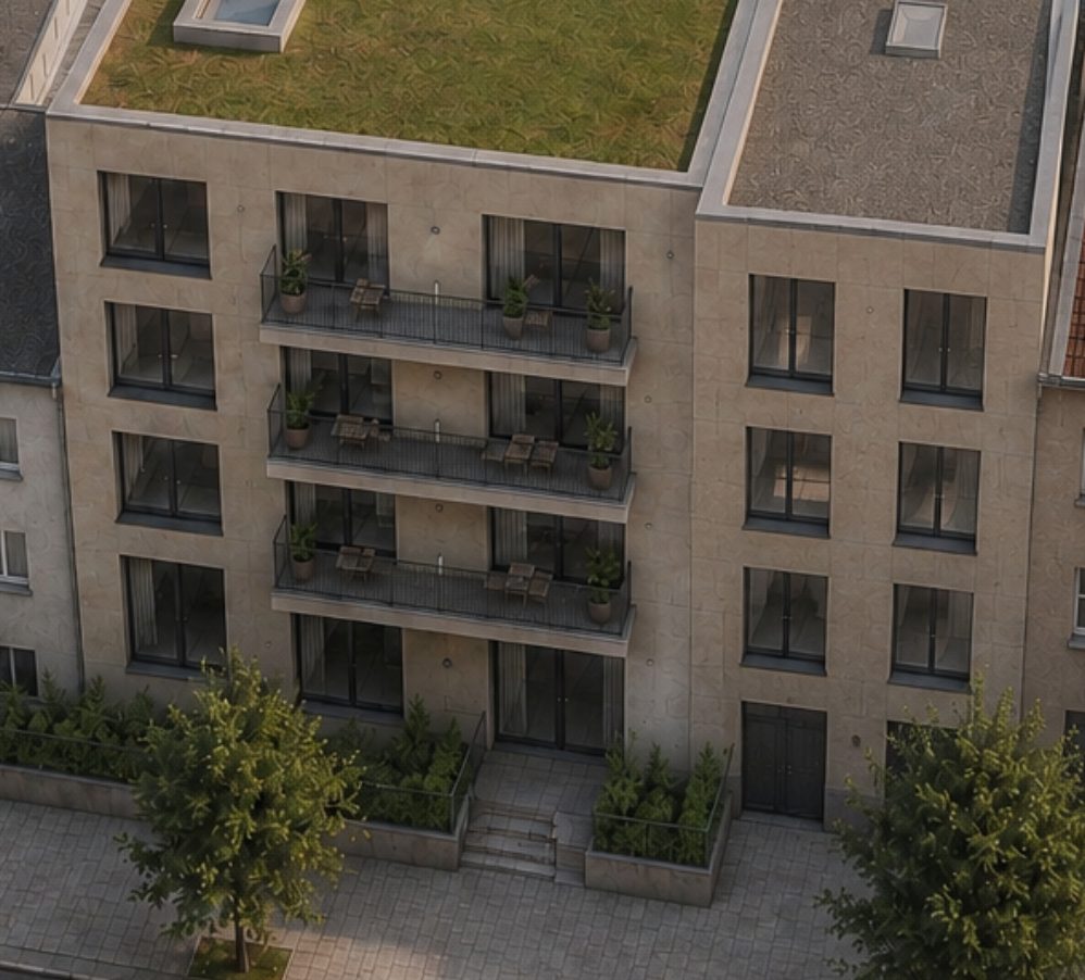 Neubau eines Mehrfamilienhauses in Karlsruhe